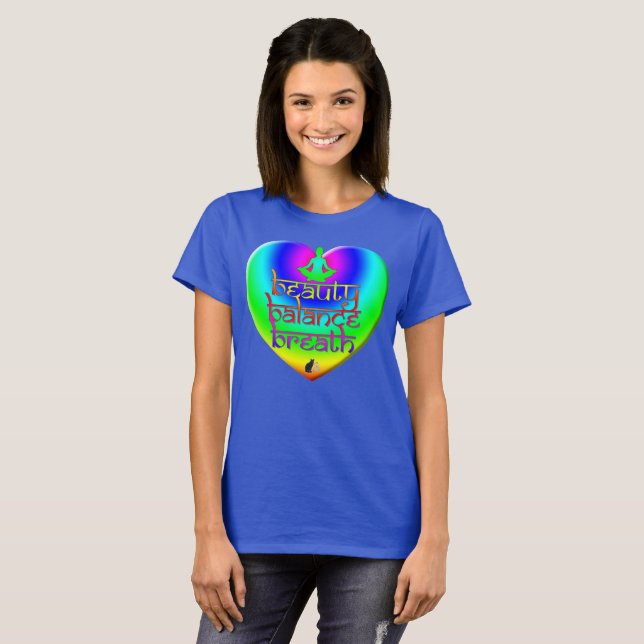 T-shirt Beauty Balance Respire (Devant entier)