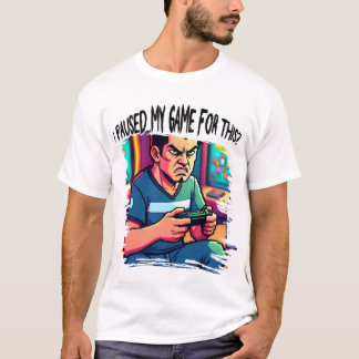 T-shirt Beaux gamers design