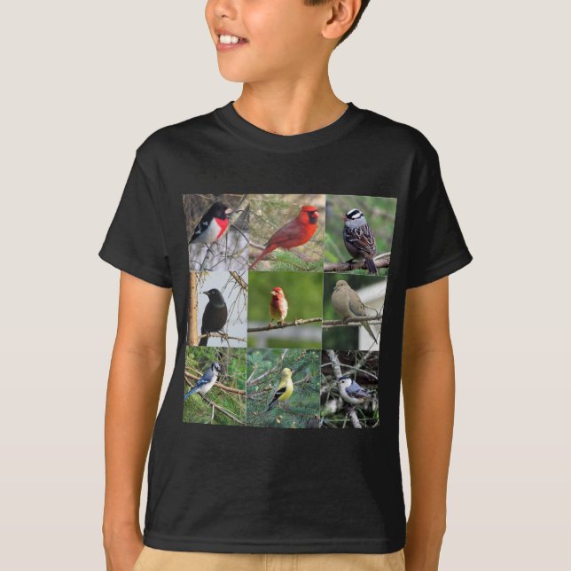 T-shirt Beaux oiseaux (Devant)