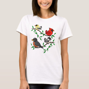 T-shirt Beaux oiseaux Jardins