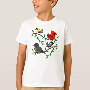 T-shirt Beaux oiseaux Jardins