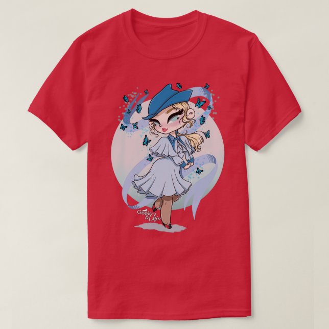 T-shirt Beauxbatons Fleur Delacour (Design devant)