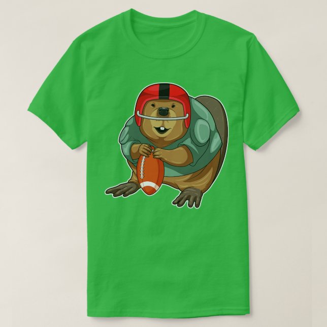 T-shirt Beaver American (Design devant)