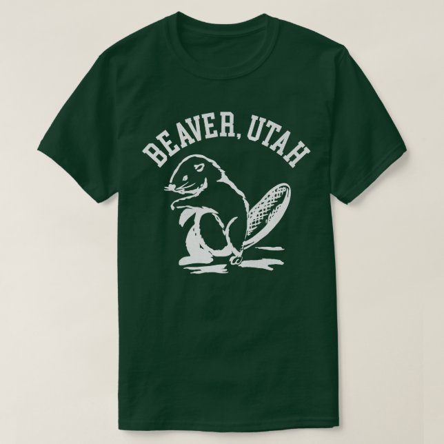 T-shirt Beaver Utah (Design devant)