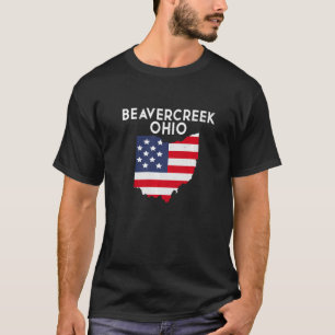 T-shirt Beavercreek Ohio USA State America Travel Ohioan P