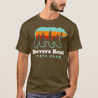 T-shirt Beavers Bend State Park Oklahoma Camping Randonnée