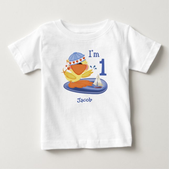 T-shirt bébé 1er Anniversaire (Devant)