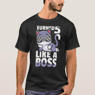 T-shirt Bébé 5e anniversaire garçon fille 5 ans comme un c