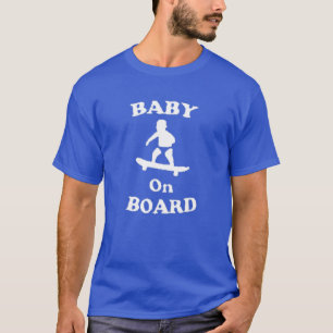 T-shirt BÉBÉ À BORD SKATEBOARD SURF Solaire Opposants F
