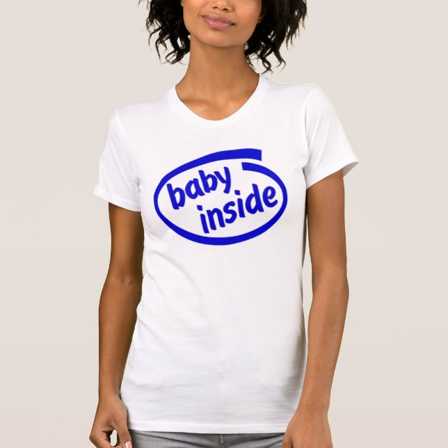 T-shirt Bébé à l'intérieur (Devant)