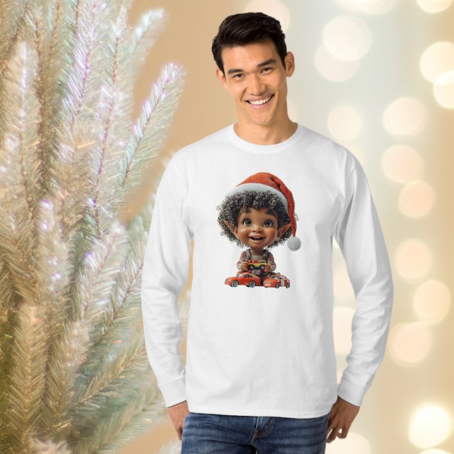 T-shirt Bébé adoré Elf de Noël Dos Homme (Créateur téléchargé)