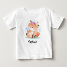 T-shirt bébé avec nom personnalisé | Impression re