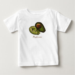 T-shirt bébé Avocado - Personnalisation optionnell