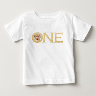 T-shirt bébé bébé bébé d'un an 1er anniversaire