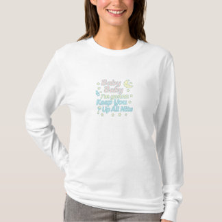 T-shirt Bébé Bébé Je vais te garder éveillé toute la nuit