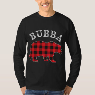 T-shirt BÉBÉ BÉBÉ ROUGE Bison noir Plaid Mama Checkerboa