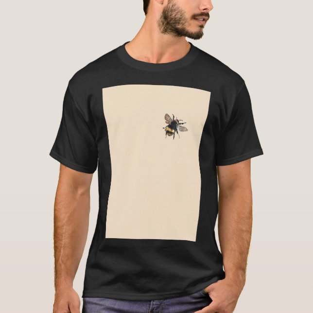 T-shirt Bébé Bumble Bee Spiral (Devant)