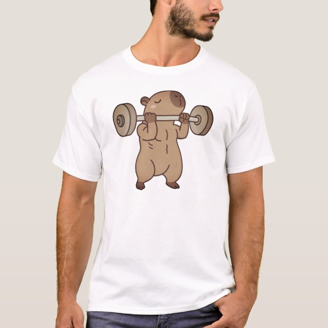 T-shirt bébé capybara (Devant)
