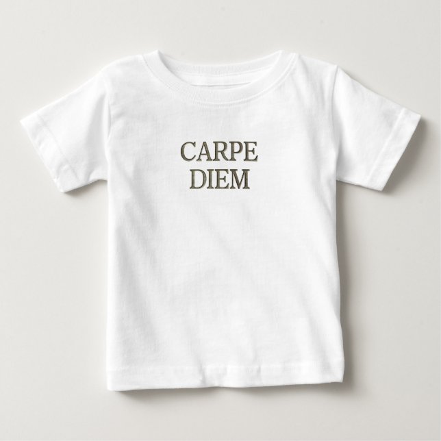 T-shirt bébé Carpe Diem (Devant)