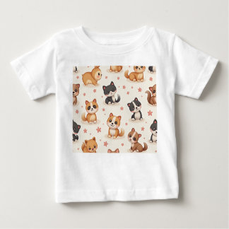 t-shirt bébé chien