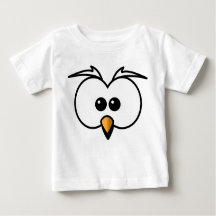 T-shirt bébé chouette drôle