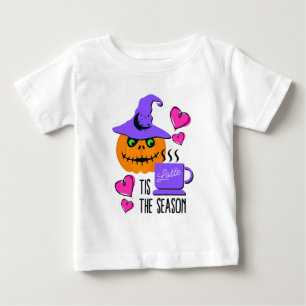 T-shirt bébé Citrouille en épices pour Halloween –