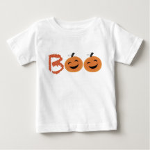 T-shirt bébé Citrouille mignon 1er Halloween