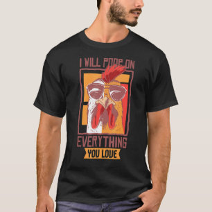 T-shirt Bébé Cockatiel Jaune Robe Poop Sur Tout C