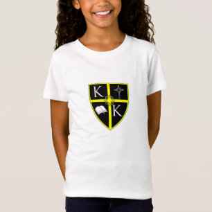 T-Shirt Bébé de filles de bouclier de KoK - pièce en t