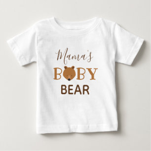 T-shirt bébé de la maman Bear Baby