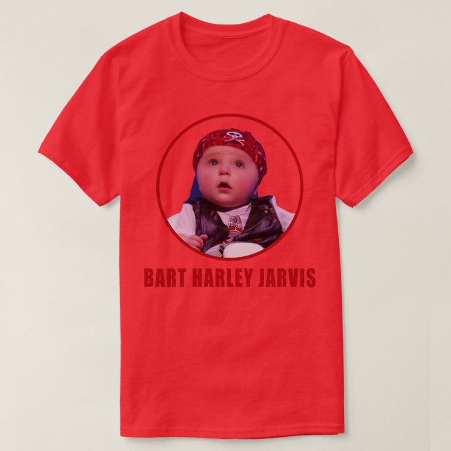 T-shirt Bébé de l'année Bart Harley Jarvis (Design devant)