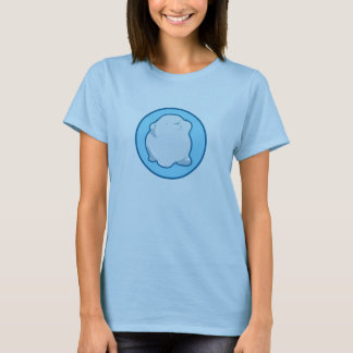 T-shirt Bébé de noir de cadet d'ours blanc - poupée