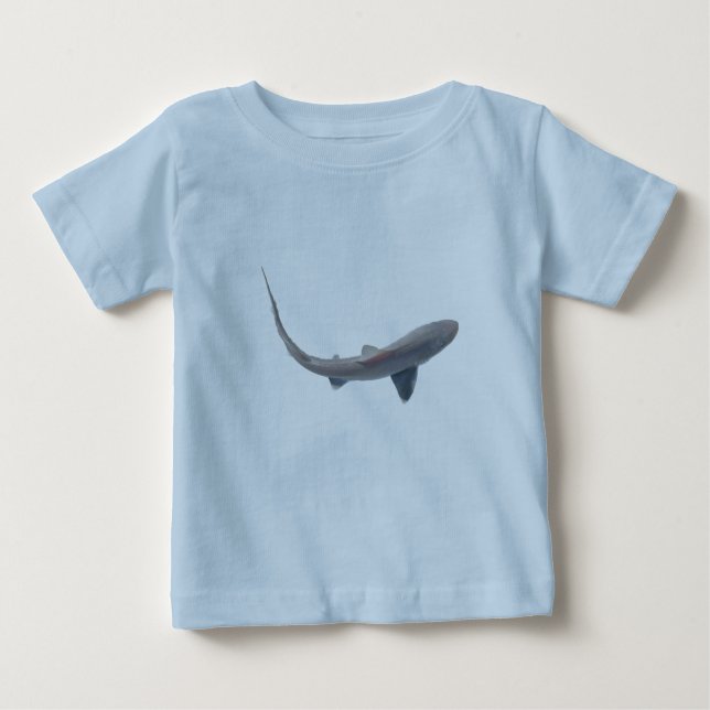 T-shirt bébé de requin-chien (Devant)