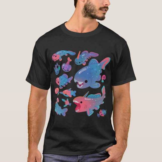 T-shirt bébé dévonien - pastel (Devant)