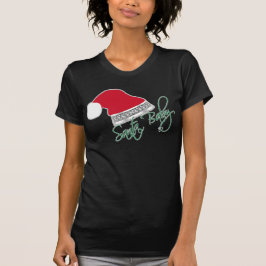 T-shirt Bébé drôle Bling de Père Noël de Noël
