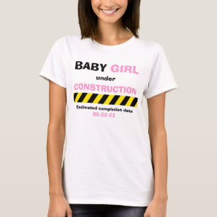T-shirt Bébé drôle Fille Maternité Grossesse Femmes T Chem