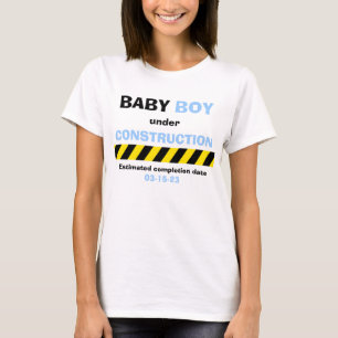T-shirt Bébé drôle Garçon Grossesse de maternité pour femm