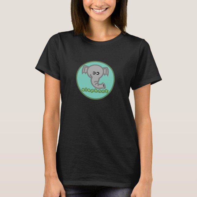 T-SHIRT BÉBÉ ÉLÉPHANT (Devant)