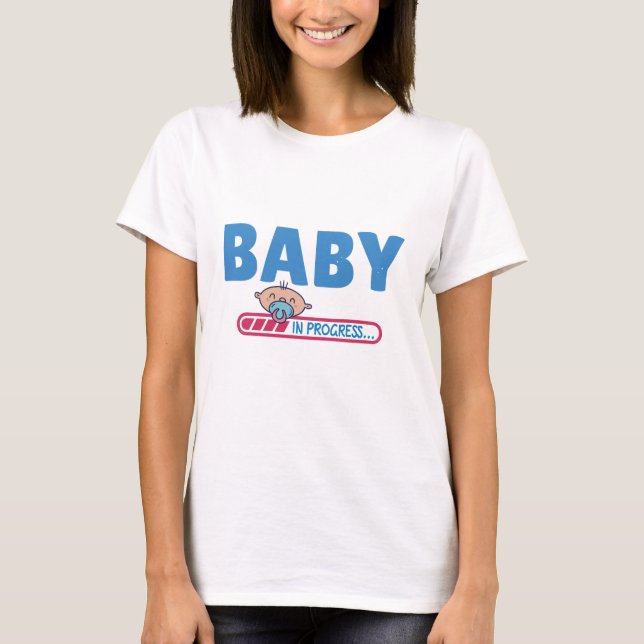T-shirt Bébé en cours (Devant)