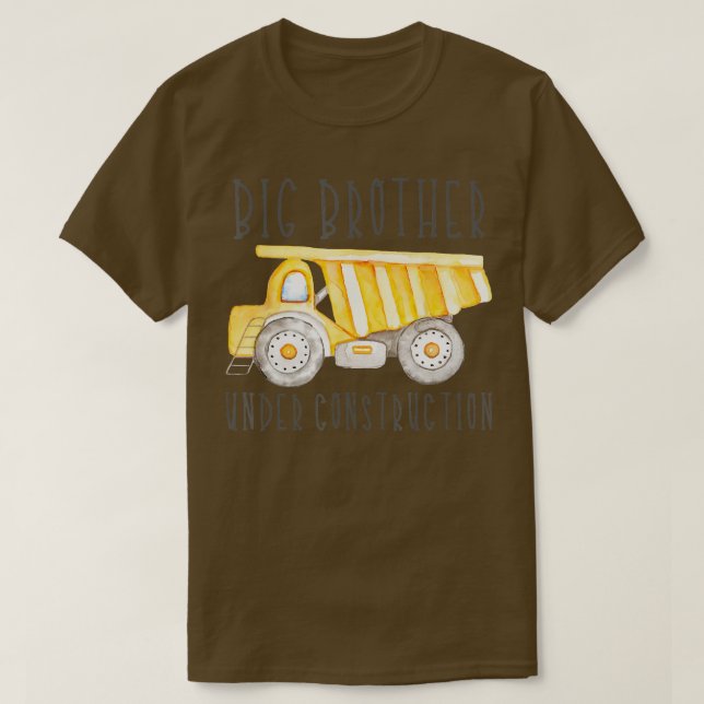 T-shirt Bébé faire-part promu à Grand frère Under Co (Design devant)