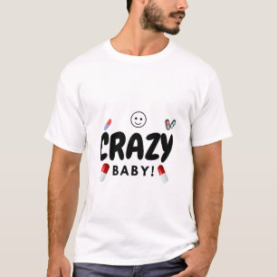 T-shirt bébé fou
