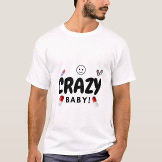 T-shirt bébé fou