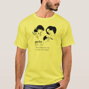 T-shirt BÉBÉ GAY (Lesbienne)