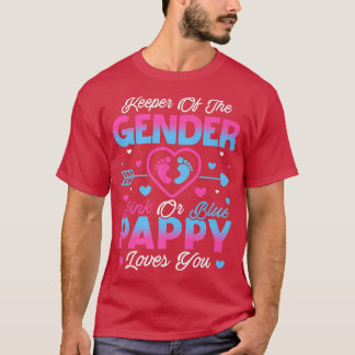 T-shirt Bébé Genre Révéler Douche Rose Ou Bleu Aimants Pap