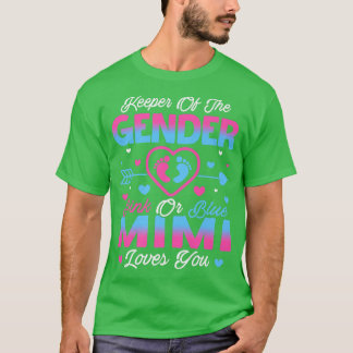 T-shirt Bébé Genre Révéler Douche Rose Ou Bleu Mimi Amours
