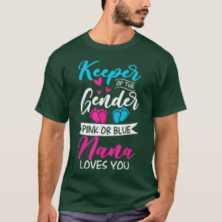 T-shirt Bébé Genre Révéler Douche Rose Ou Bleu Nana Aime