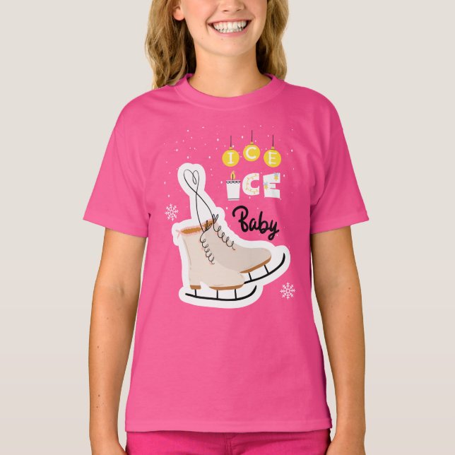 T-SHIRT BÉBÉ GLACE (Devant)