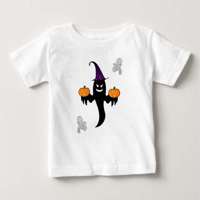 T-shirt bébé Halloween (Devant)
