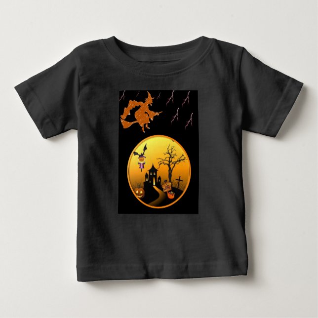 T-shirt bébé Halloween (Devant)