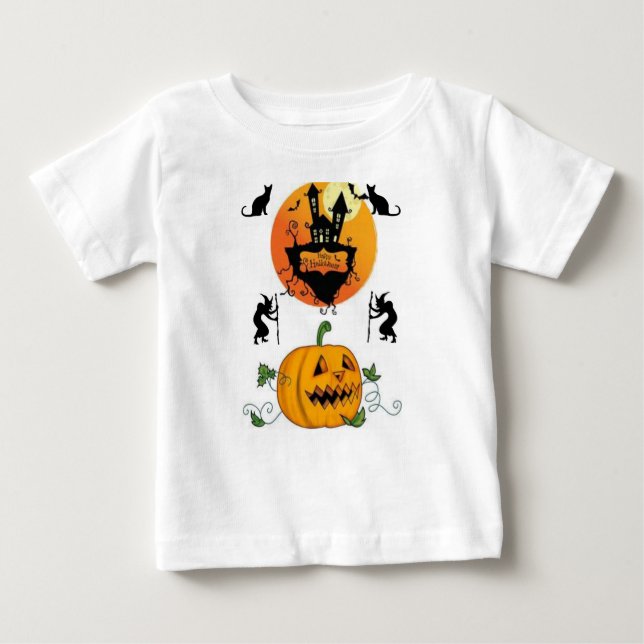 T-shirt bébé Halloween (Devant)